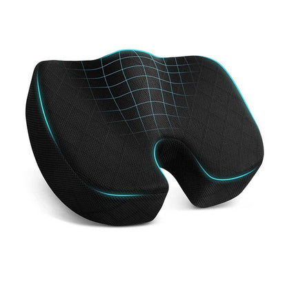 Seat Pillow Coccyx Orthopaedic Back Pain Relief Memory Foam Cushion Practical