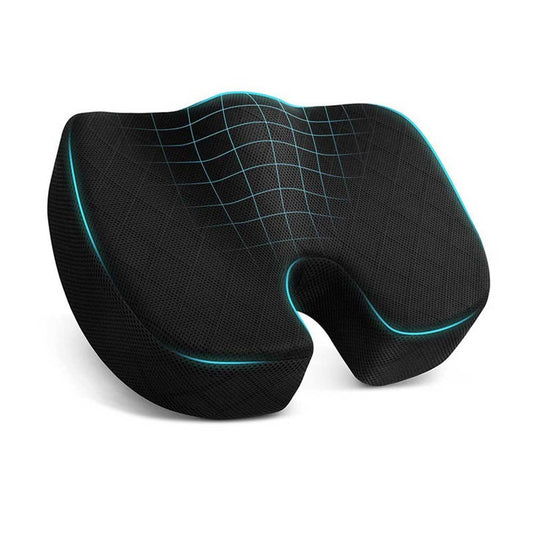 Seat Pillow Coccyx Orthopaedic Back Pain Relief Memory Foam Cushion Practical