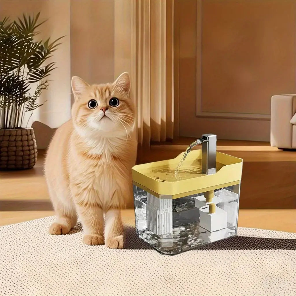 Automatic Cat Water Fountain with Filter - pickora.pro