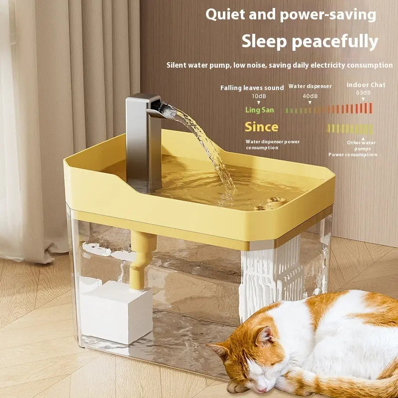 Automatic Cat Water Fountain with Filter - pickora.pro