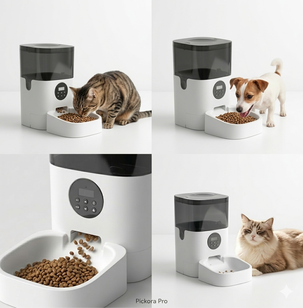 Intelligent Automatic Feeder For Pet Cats And Dogs